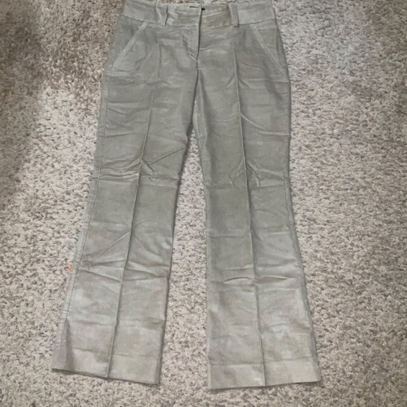 The Limited Drew Fit Corduroy Pant In Oatmeal Ultra Soft and Super Flattering - Picture 4 of 14